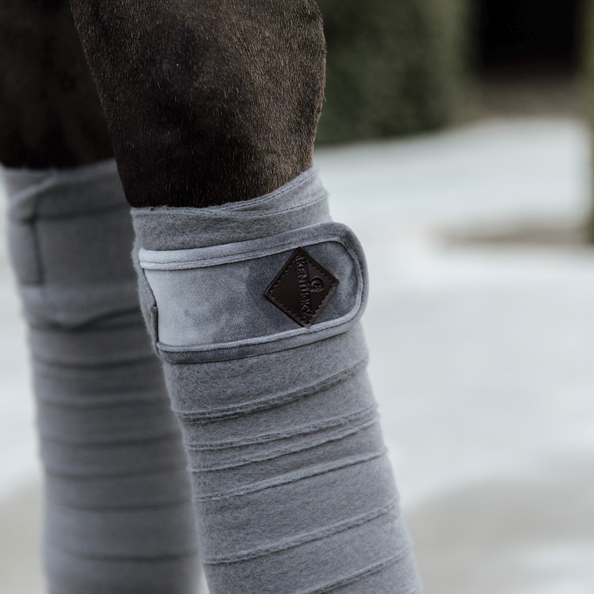 Basic Velvet Polar fleece bandages | Grey