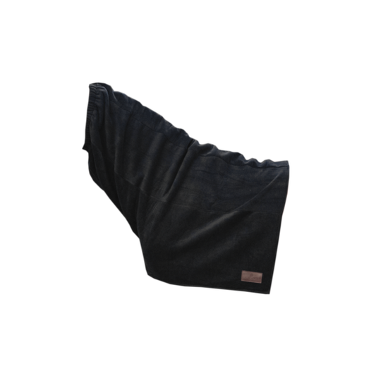 Heavy Fleece Horse Scarf | Black