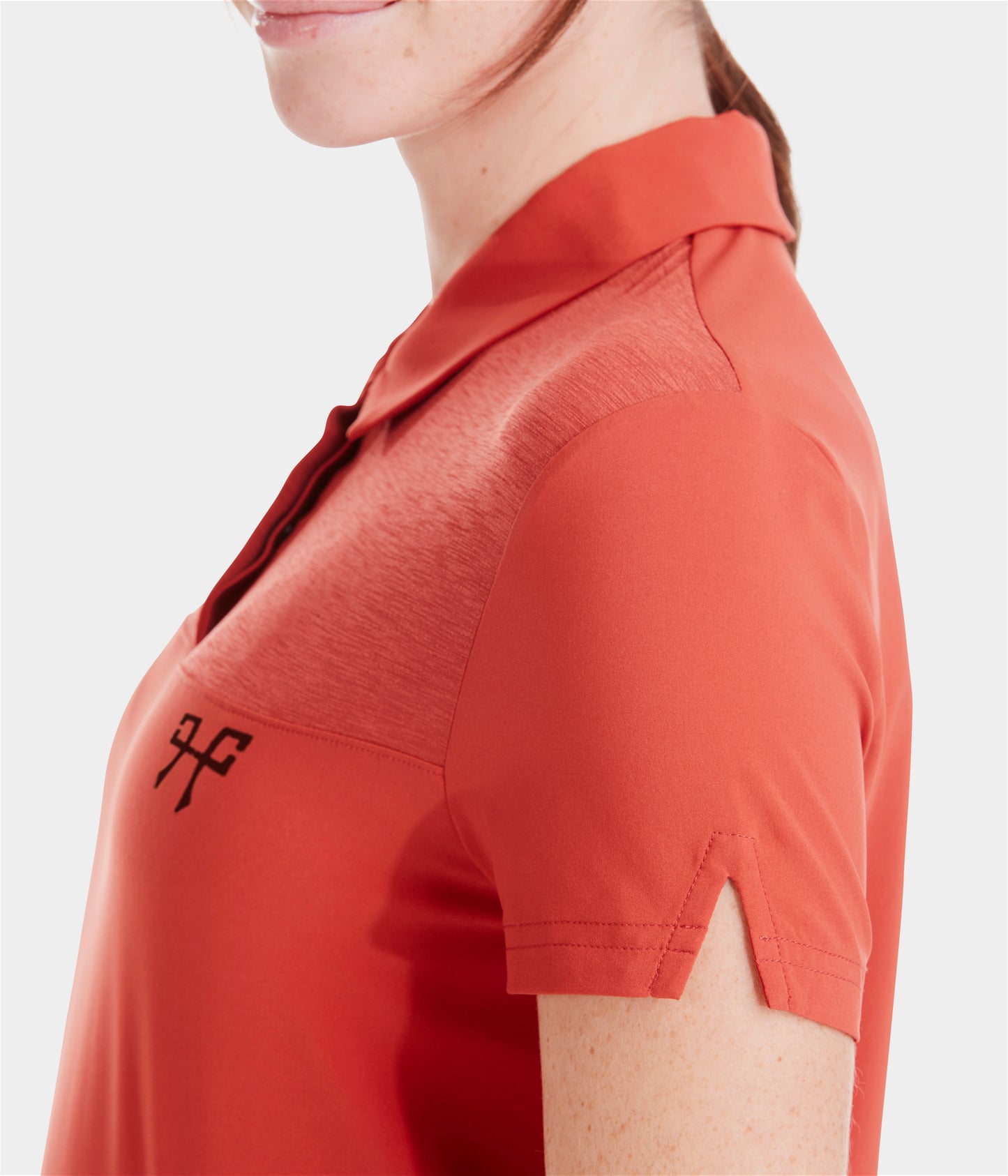 Ariia Polo Shirt | Terracotta