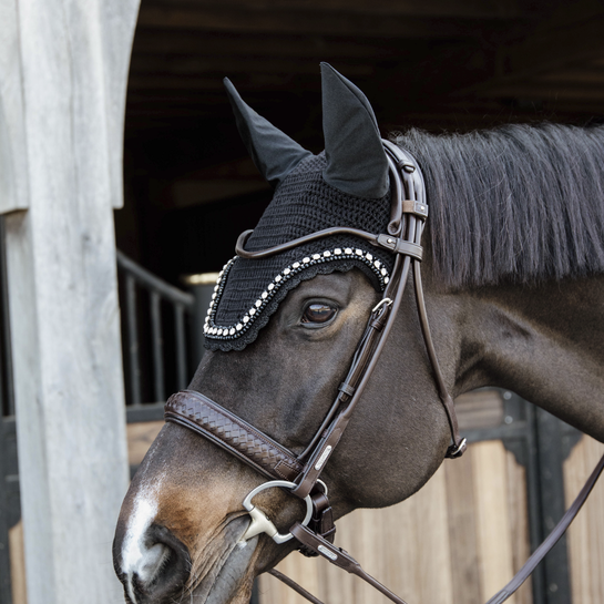 Wellington Fly Veil BIG Stone & Pearl | Black