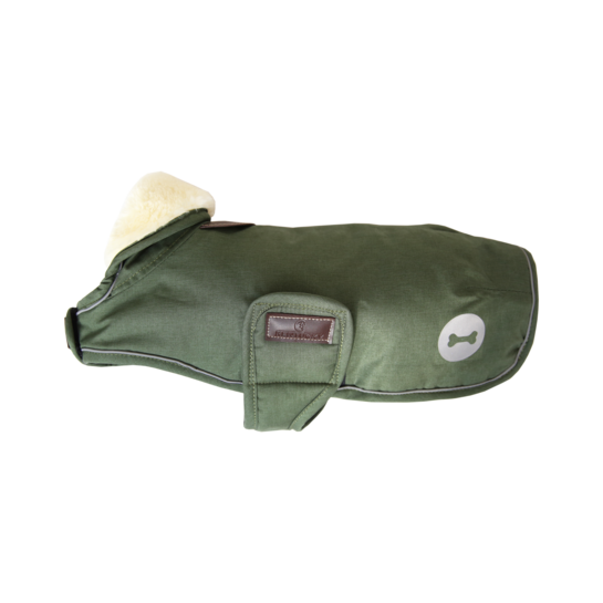 Dog Coat Waterproof 300g | Olive Green