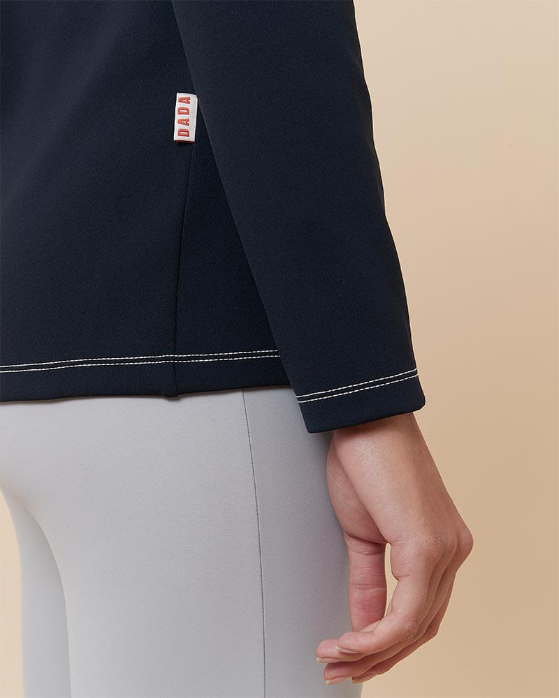 Navy lightweight shop sweater