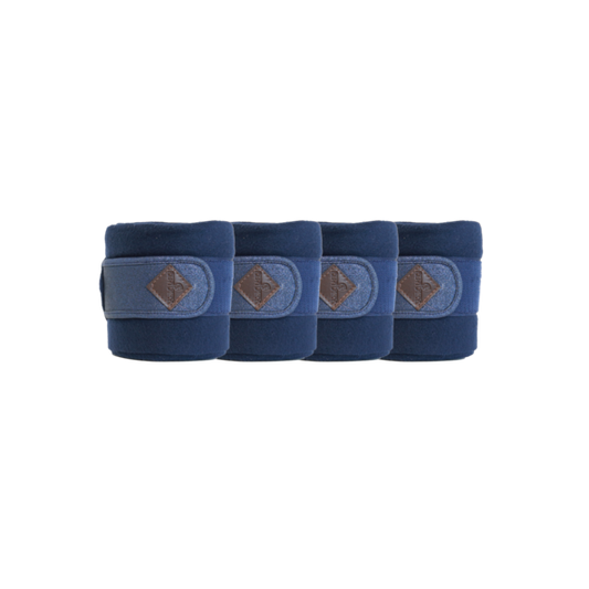 Glitter Polar Fleece Bandages | Navy